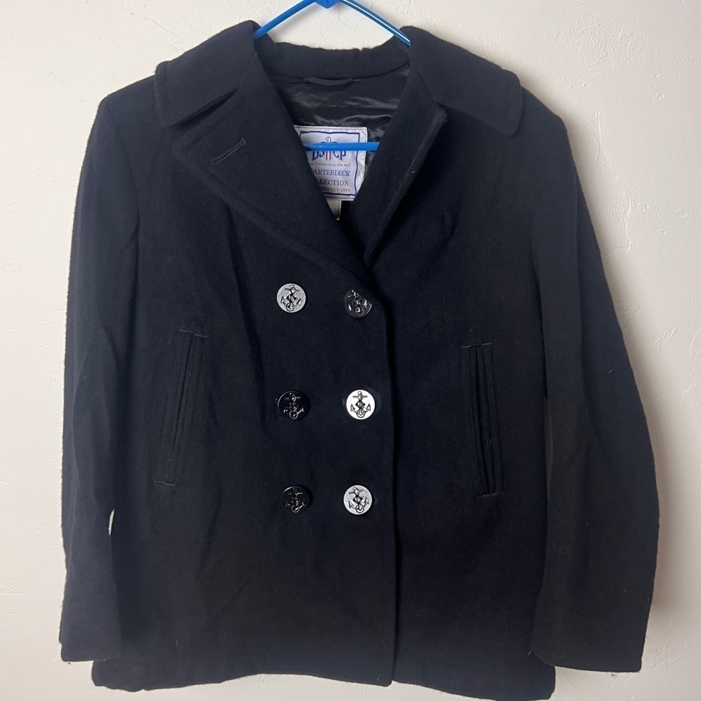 Authentic naval Pea Coat Dscp quarterdeck Military issue Defense Supply Co.